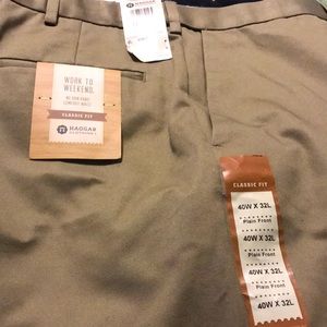 Haggar Khaki Pants -40WX32L